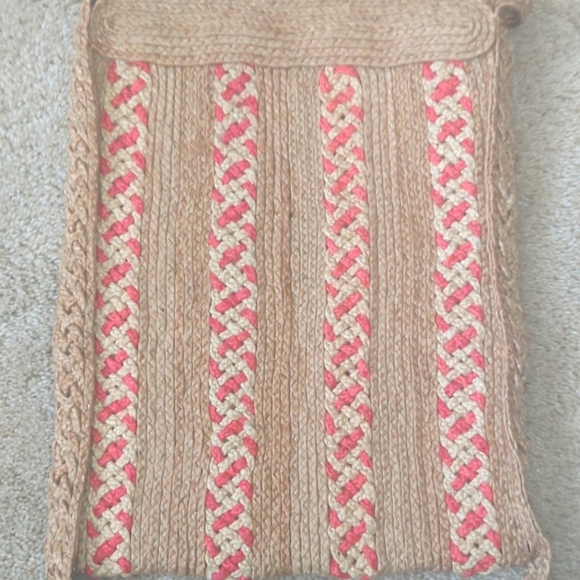 Handmade Organic Braided Jute Shoulder/Tote Bag NEW!!! - Picture 6 of 16